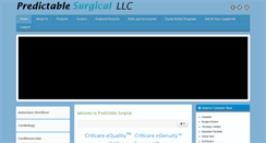 Desktop Screenshot of predictablesurgical.com